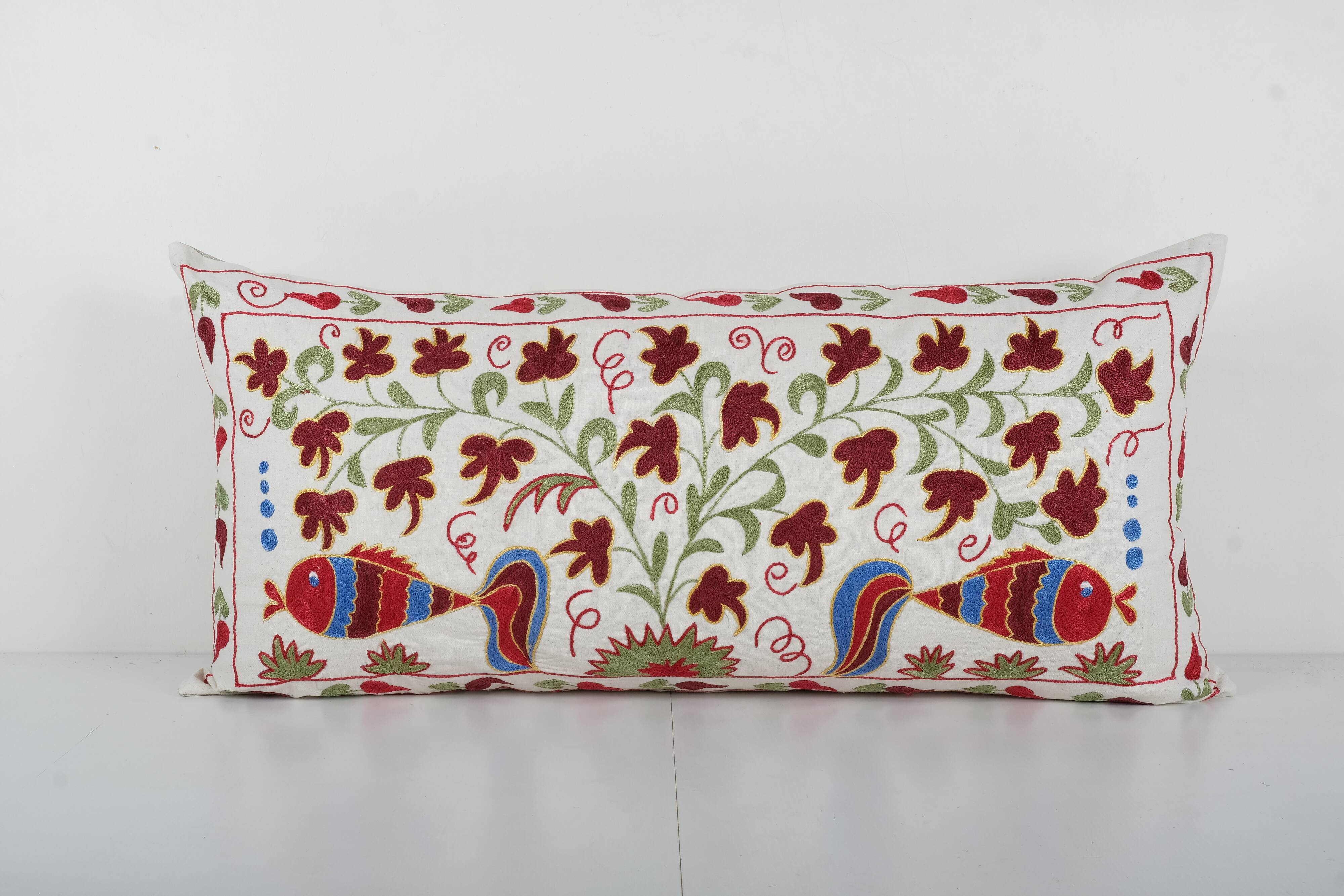 Housse de coussin turque Suzani
