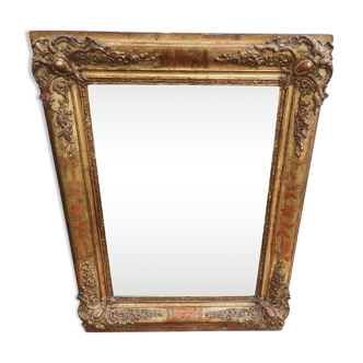 Miroir ancien de cheminée