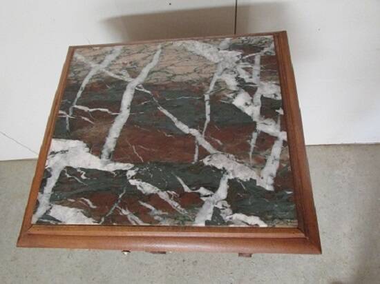 Canelé leg bedside table, 1900s