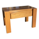 Regain / Chapo Bedside table in solid elm with 1 drawer in the apron, 1980, Signed