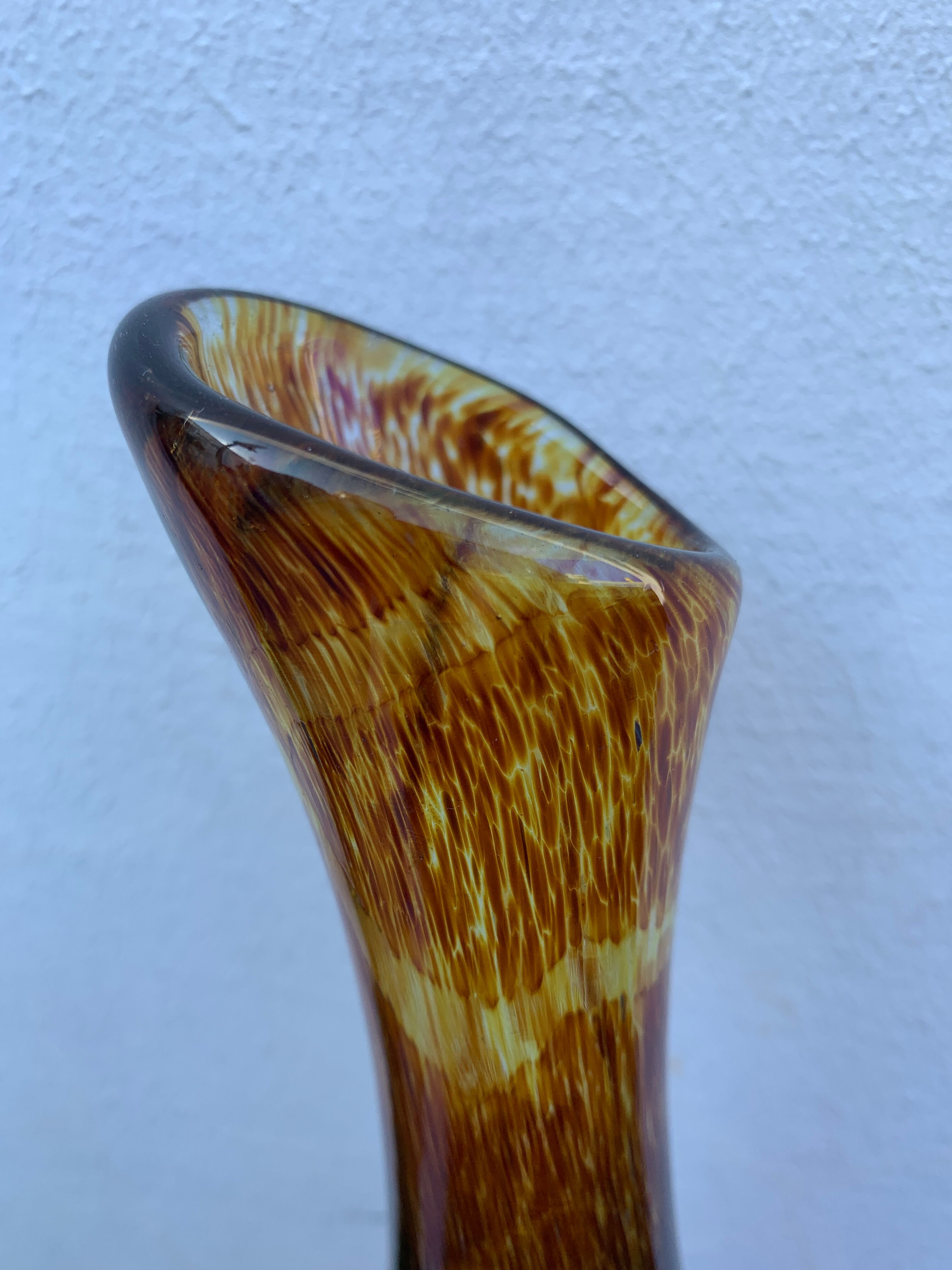 Jean-Claude Novaro blown glass vase