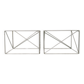 Side tables by Max Sauze, 1970s.