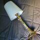 Vintage bamboo style brass lamp 70's signed cattadori