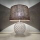 Mid-century design Holmegaard Swirl lamp , 1970s Denmark