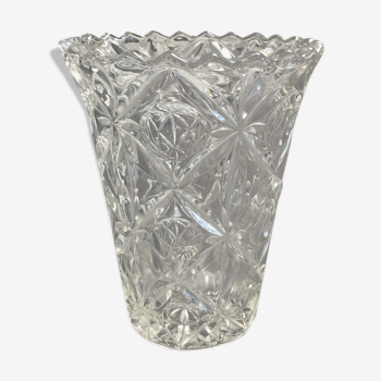 Vase en verre vintage