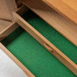 Midcentury Danish cabinet in oak by Kurt Østervig for Vamo 1960s