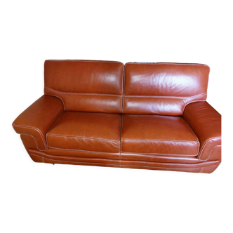 Buffalo leather sofa