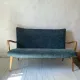 Renovated vintage Scandinavian bench