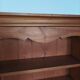 Wooden wall shelf