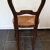 Louis Philippe chair in cherry wood circa 1900