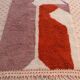 Traditional handmade Berber Beni Ouarin rug size 150 x 250 cm