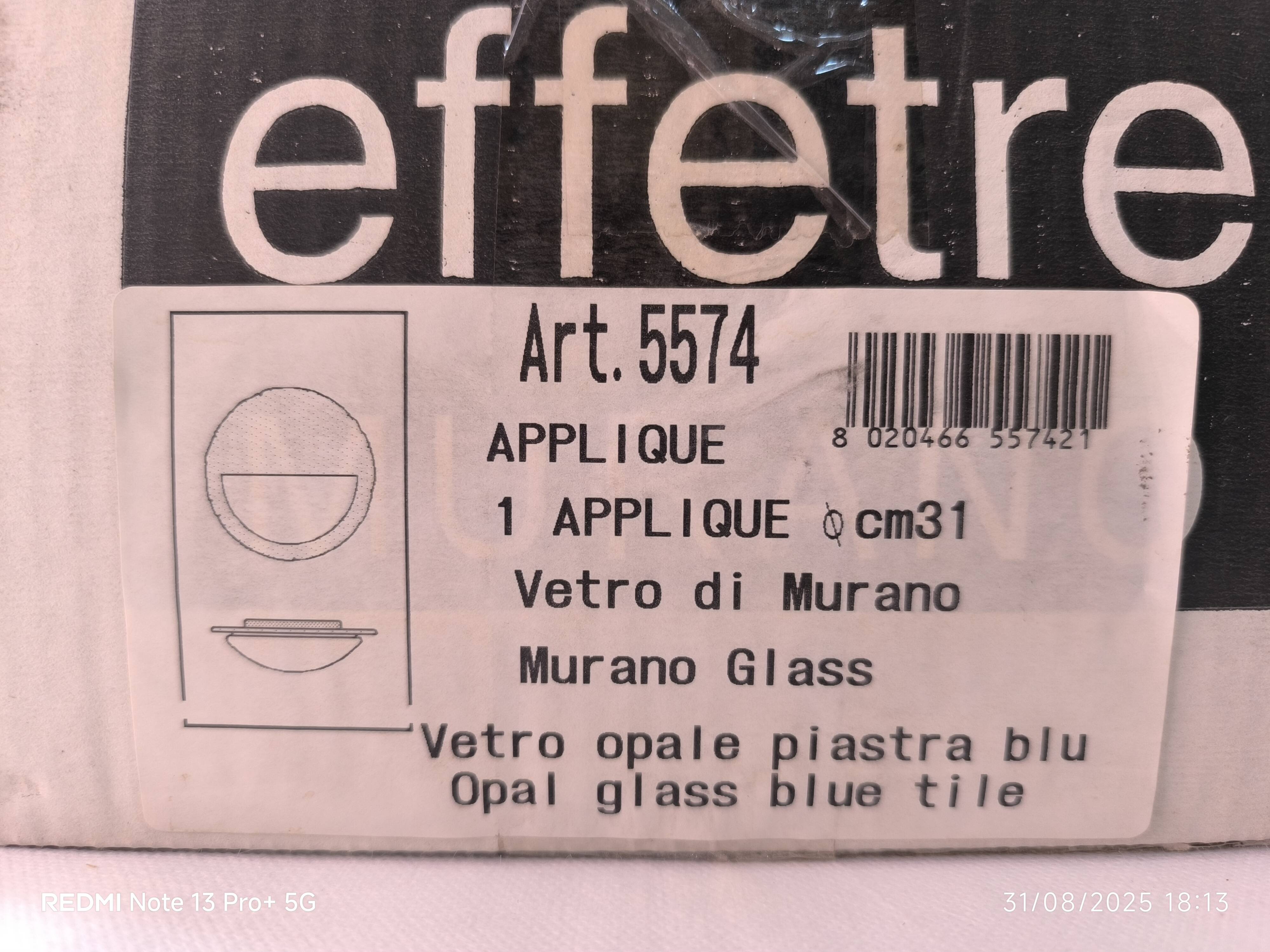 Italian ceiling and wall lights