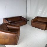 Leather sofa by DE SEDE