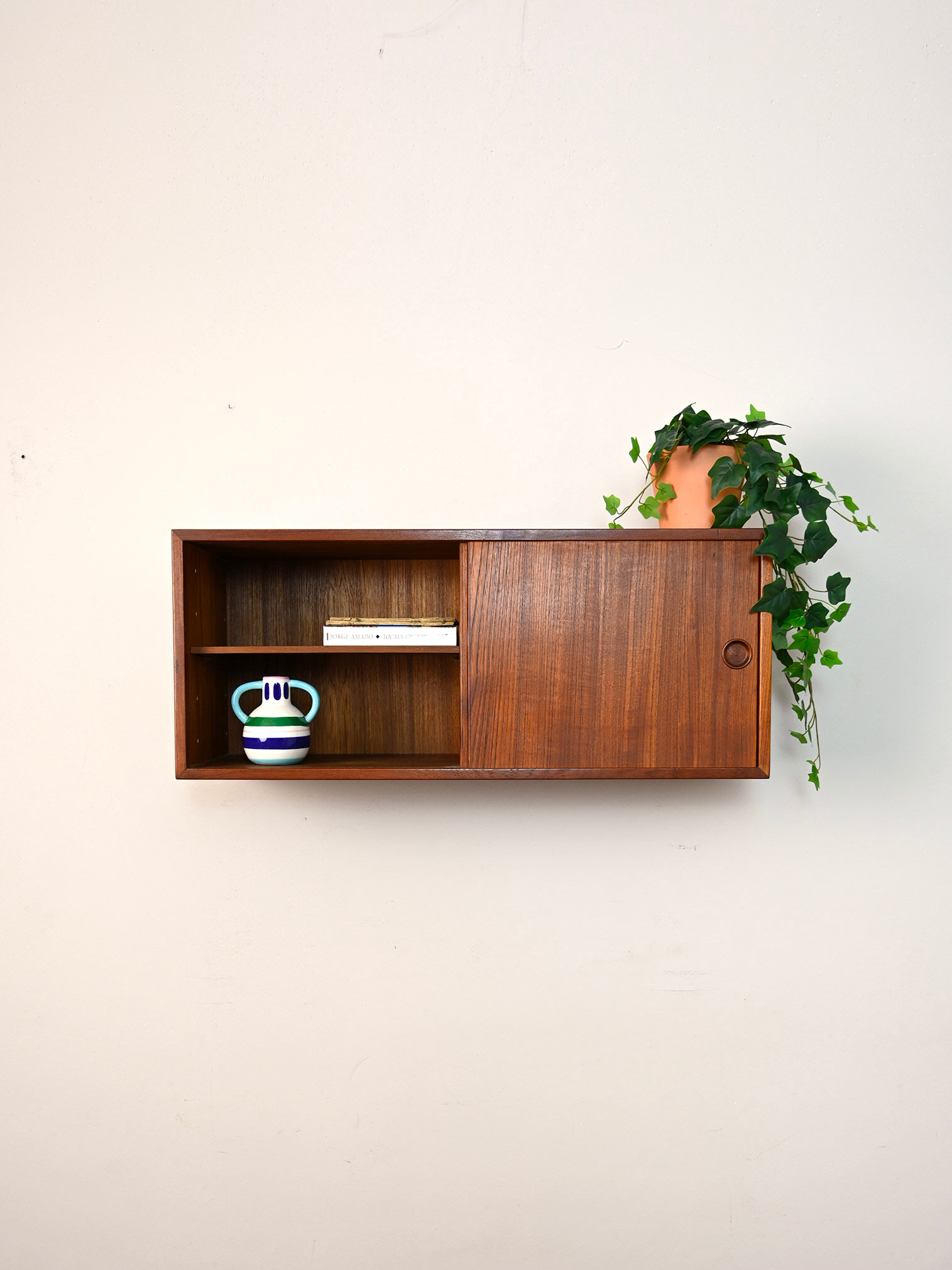 Vintage wall-mounted cabinet