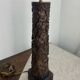 Carved wooden Balinese lamp base