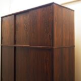 Armoire en palissandre, design danois, années 1970, production : Danemark