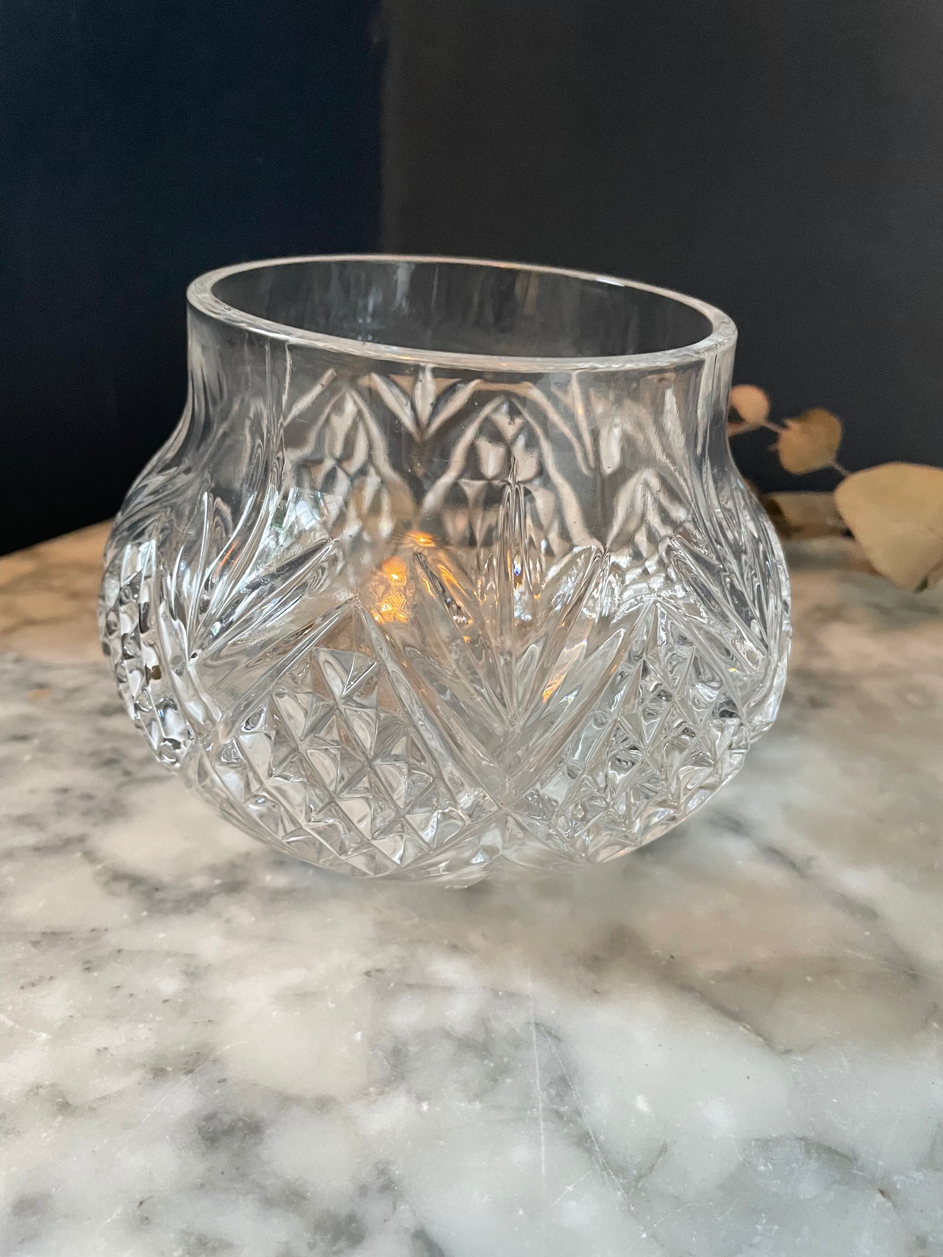 Crystal vase