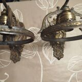 Appliques murales french vintage laiton