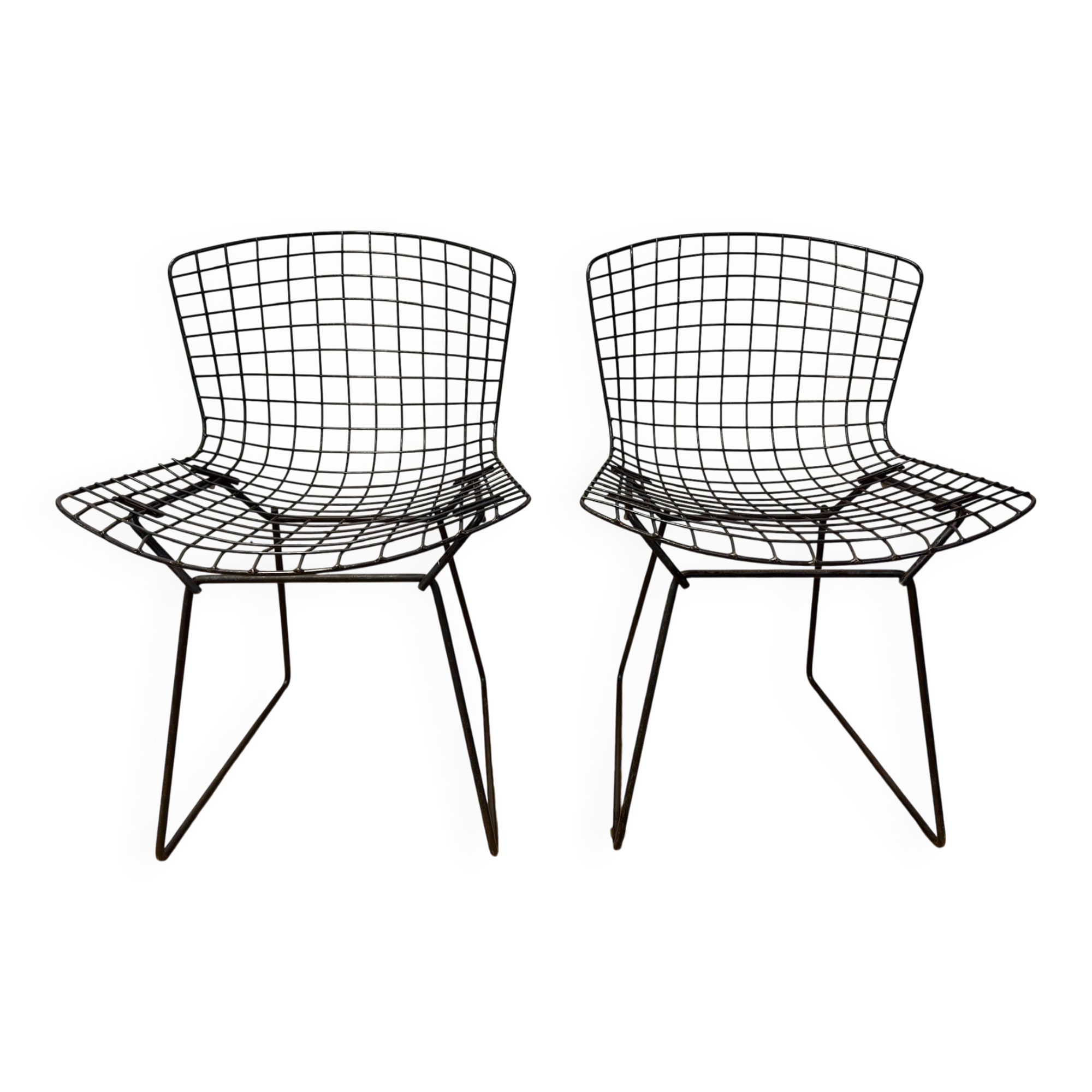 Bertoia chair pair for Knoll – Wire Chair model