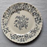 Antique plates in iron earth Lonchamp - Ribbon