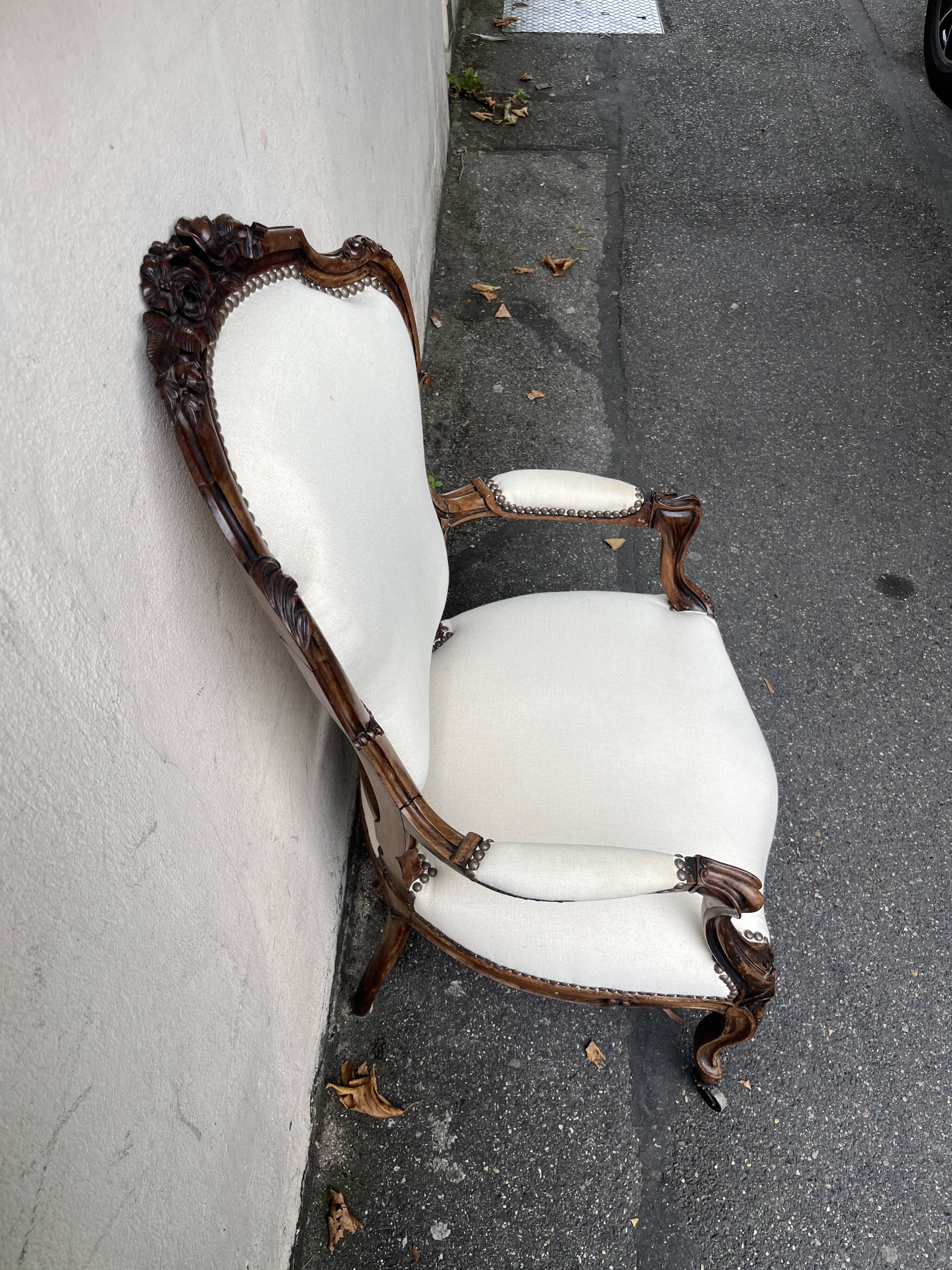 Louis XV style armchair