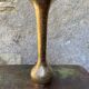 Vase en laiton gravé vintage