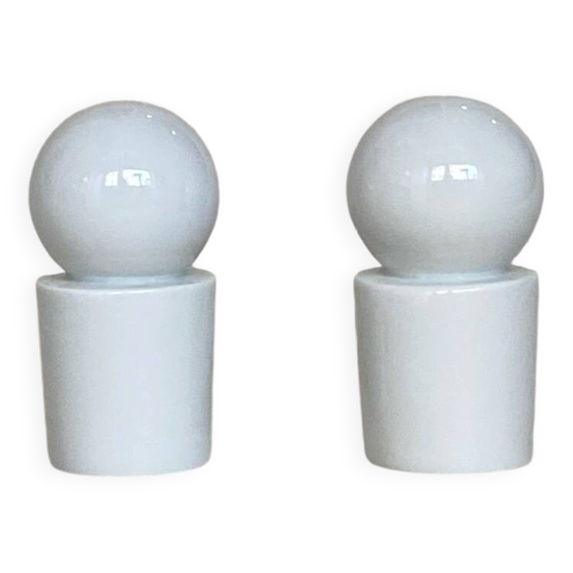 Postmodern rosenthal salt and pepper mills