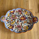 Hand-painted Gien plate