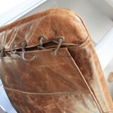 P. Guariche G1 leather armchair
