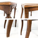 Tabouret vintage tressé viennois tourné table d'appoint vieux tabouret de piano banc de piano orneme