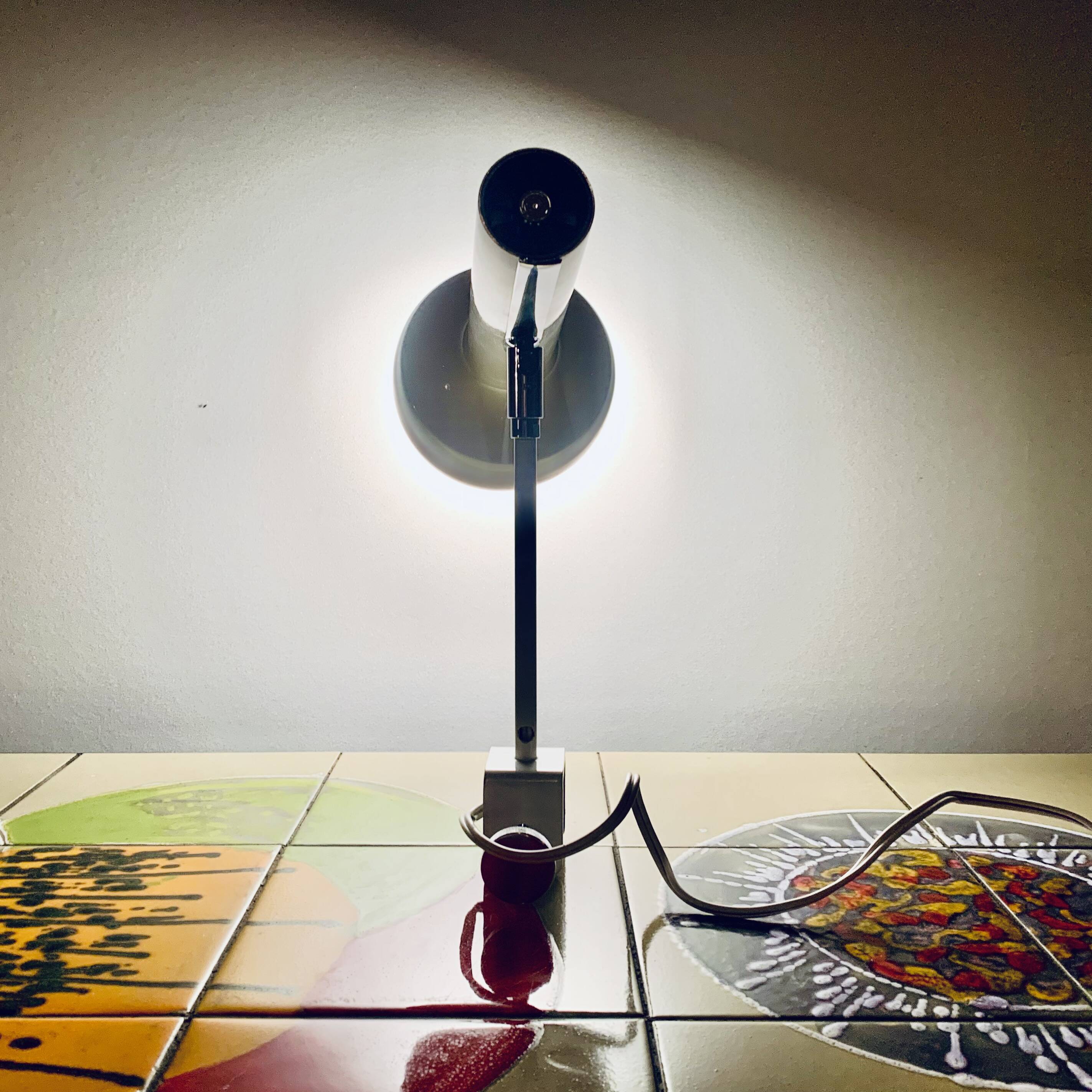 Vintage metal lamp Swiss Lamps International - Space Age Design