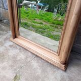 Carved wooden mirror, 168x112 cm