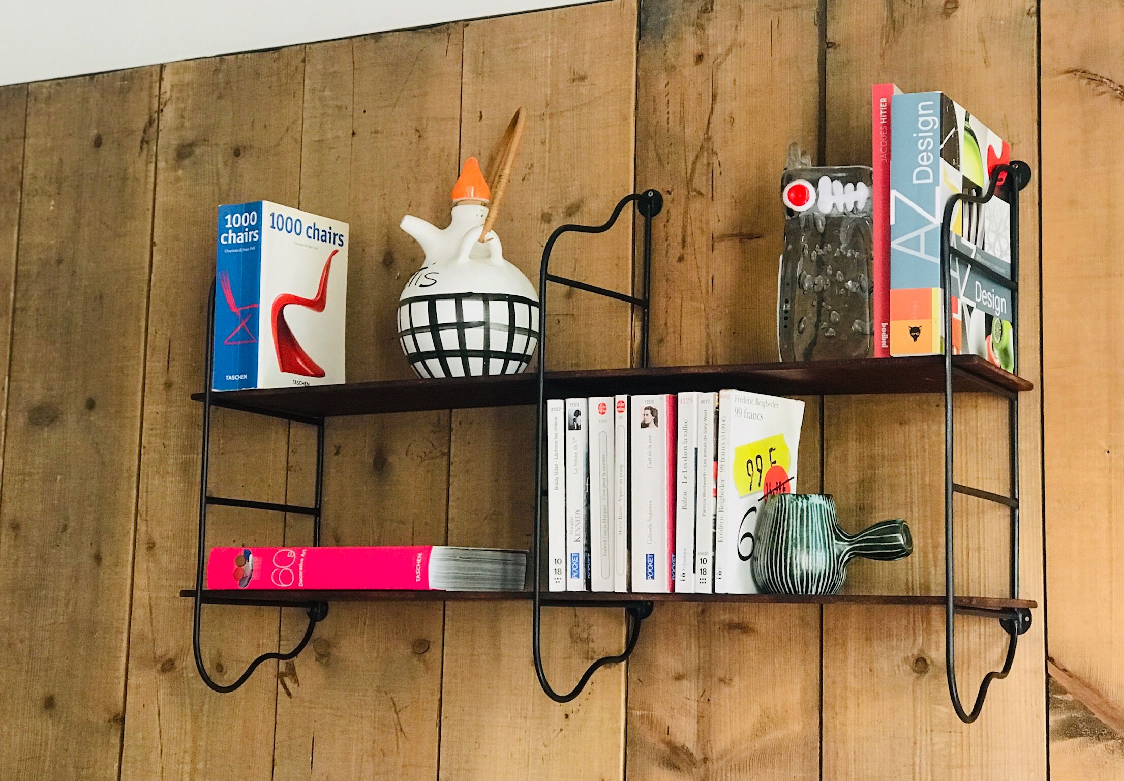 Vintage wall shelf 1960