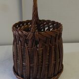 Vintage Wicker round basket