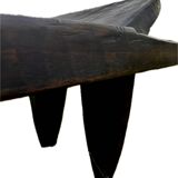 Authentic Senufo Bed, XXL Side Table