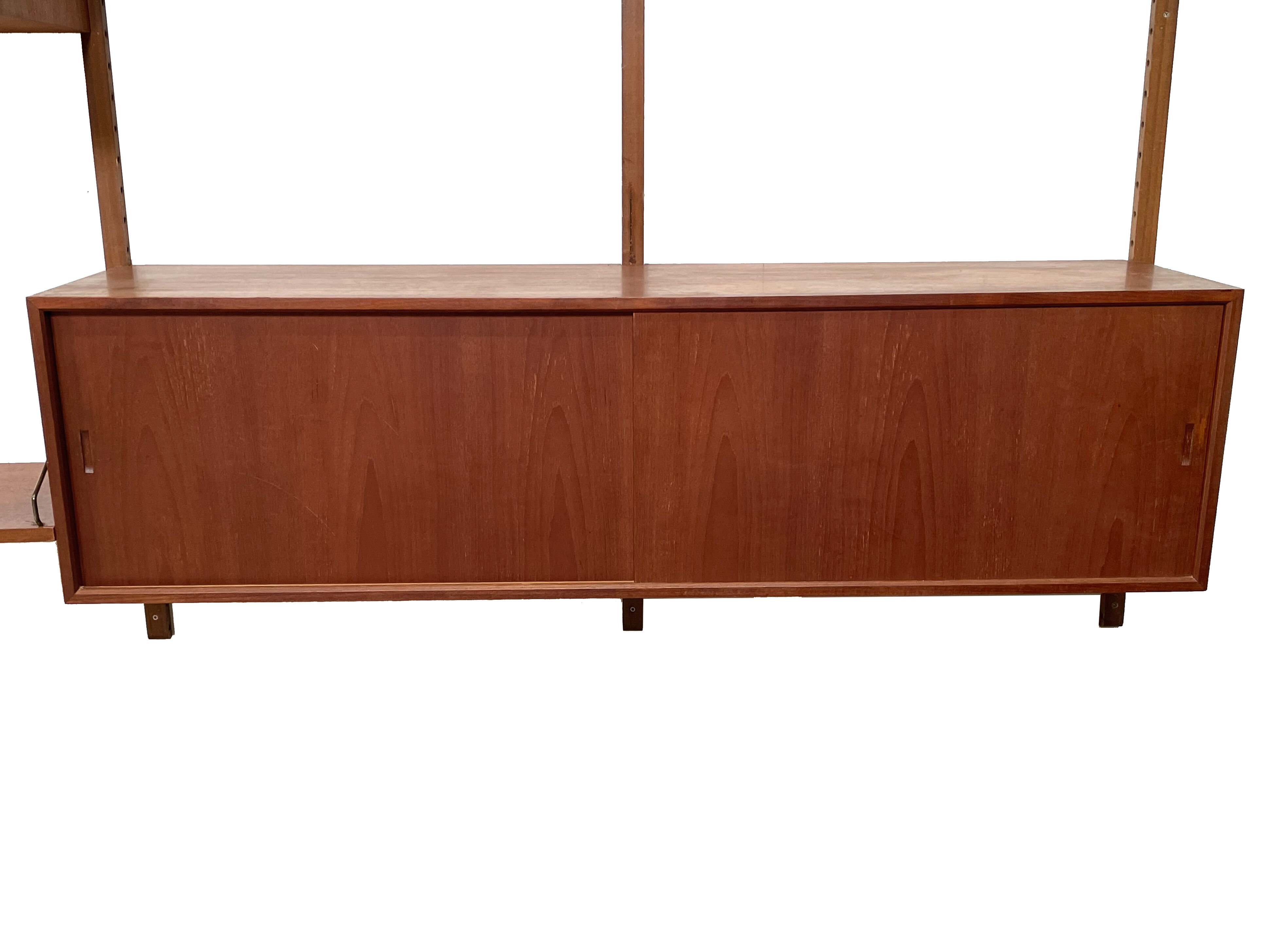 Vintage Poul Cadovius Royal System wall system wall unit