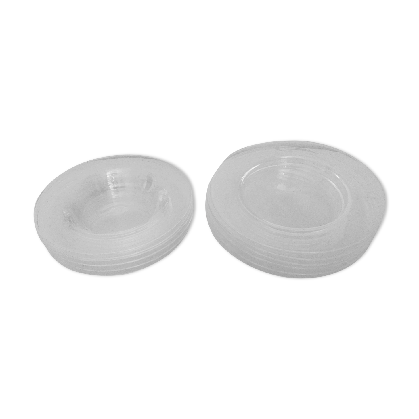 Steuben Glass Plates 1930