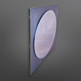 Mid century wall mirror made from brass, 1950s