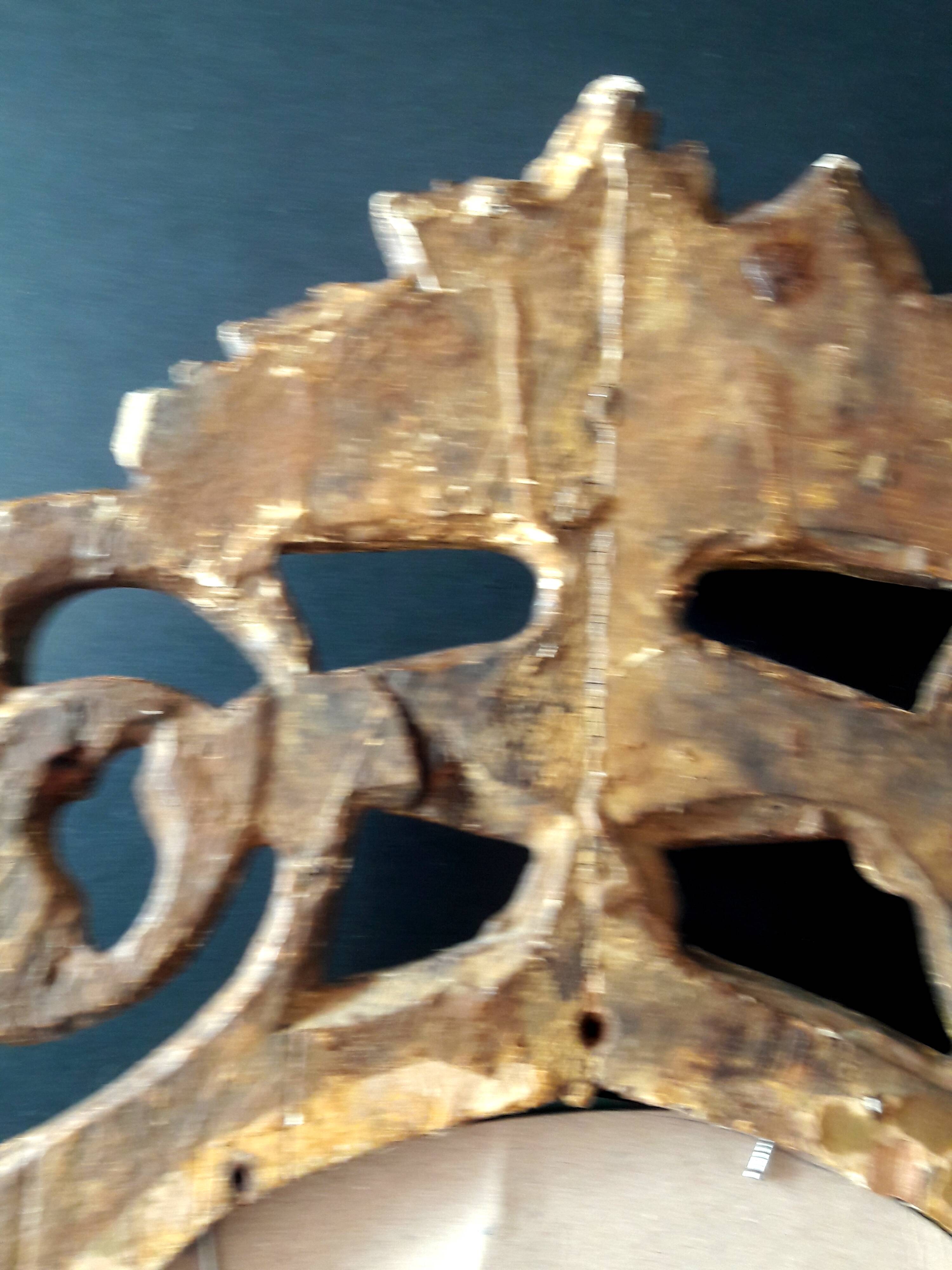 mirror gilded wood ItalyXVIII 33x45cm