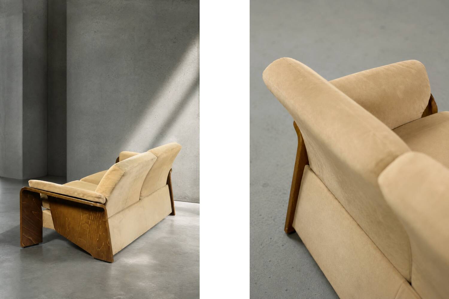 Canapé 2 places Pegasus Ekornes, Norvège années 50
