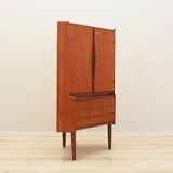 Meuble d'angle en teck, design danois, années 1970, production : Danemark