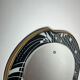 Decorative brass mirror