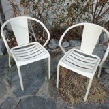 Pair of FT5 Tolix chairs