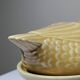 Small vintage terrine GEO from the 50s-60s, beige ceramic duck.