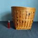 Vintage rattan pot cover