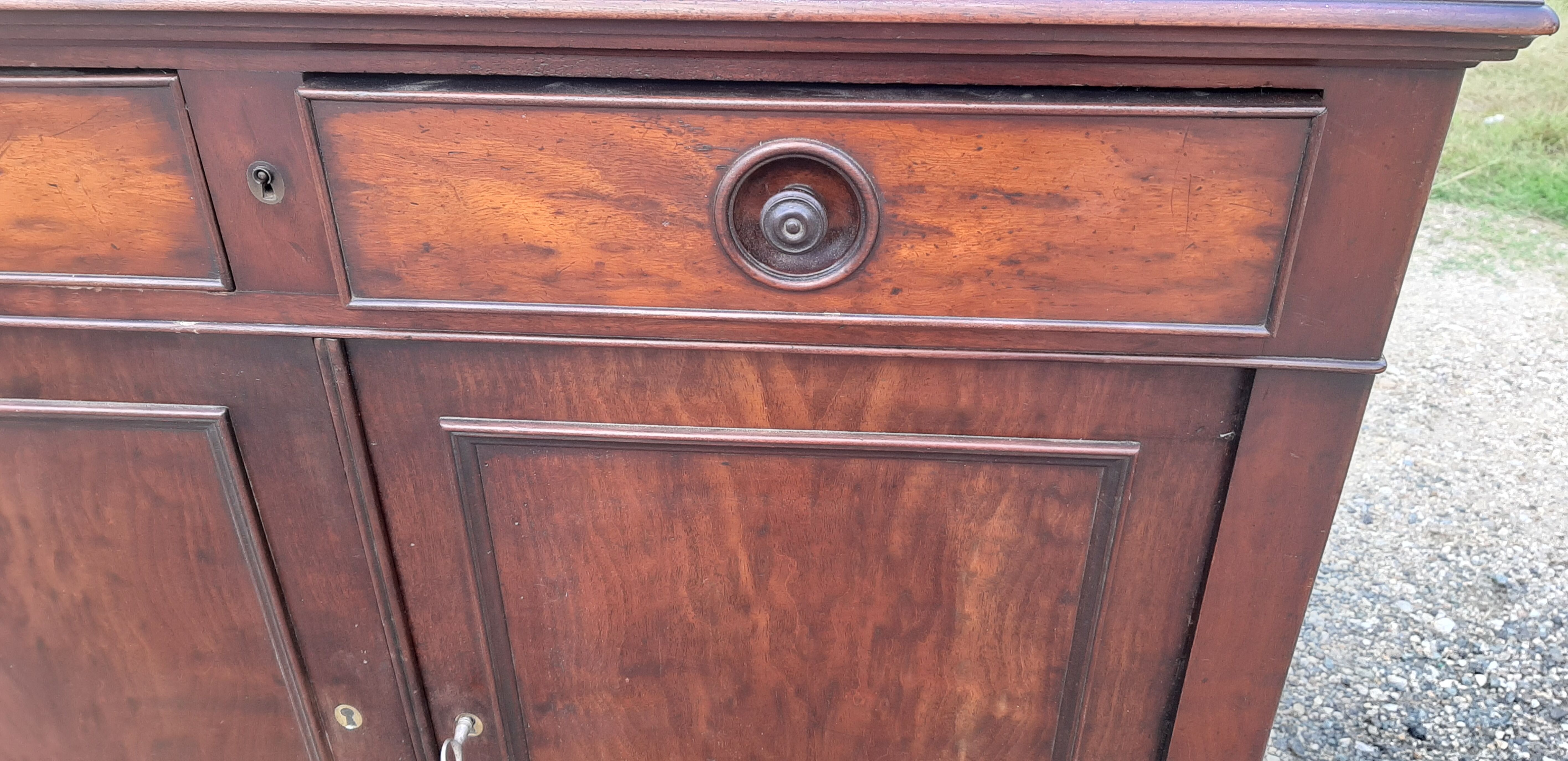 Parisian walnut buffet