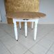 Renovated oak folding table