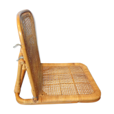 Vintage wicker beach chair