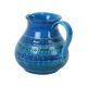 Aldo Londi Bitossi Vase Ear Vase Jug Rimini Blue Pottery Italy Sixties