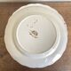 set de 12 assiettes polychrome 1850 ondulées Brownfield England oiseaux